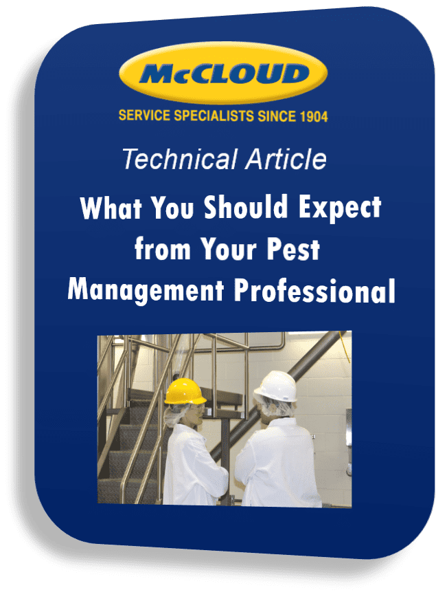 Selecting a Pest Management Professional McCloud Services